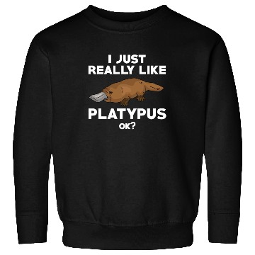 Discover Funny Platypus Lover Sweatshirts