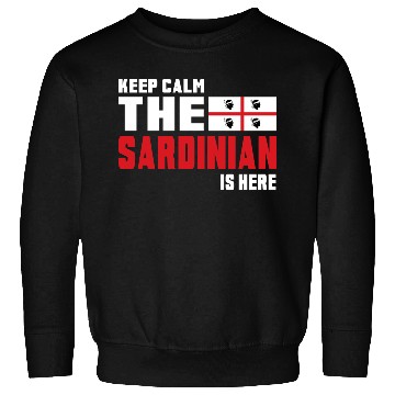 Discover Keep Calm Sardinia flag design Sweatshirts
