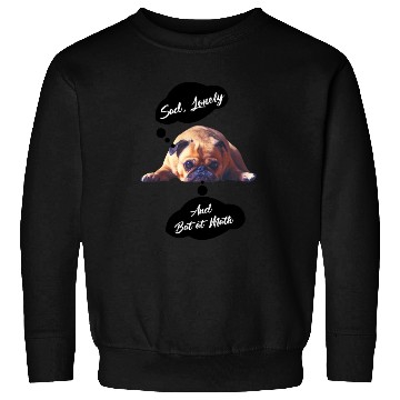 Discover Sad Lonely And Bad At Math, Funny styles, Sweatshirts