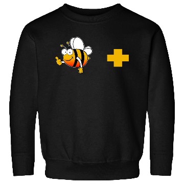 Discover Bee Positive Bee Lover Meme Sweatshirts
