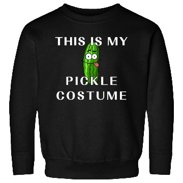 Discover This is my Halloween pickle Costume Funny pickles Sweatshirts