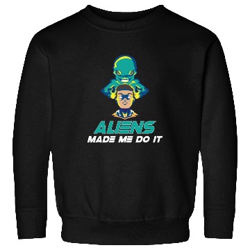 Discover Alien Extraterrestrial Area 51 UFO Space Geek Gift Sweatshirts