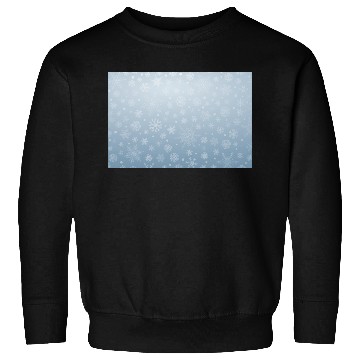 Discover Abstract Blue Snowflakes Pattern Sweatshirts