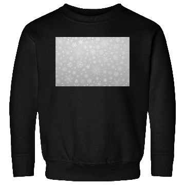 Discover Abstract Grey Snowflakes Pattern Sweatshirts