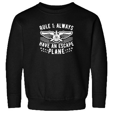 Discover Airline Pilot Aviation Pun For a Corporate Pilot Sweatshirts