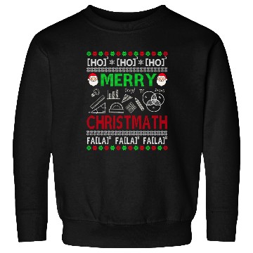 Discover Christmas Math Teacher Sweatshirts Ugly Christmas Math