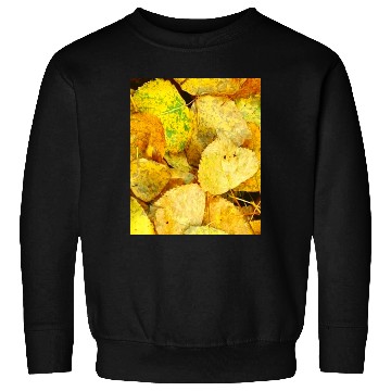 Discover Autumn is coming flowers green orange yellow Great Sweatshirts