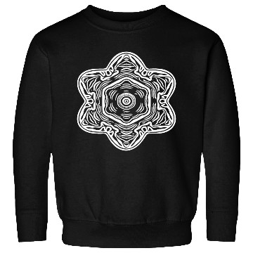 Discover Geometric Mandala Flowers Pattern Shape Sweatshirts