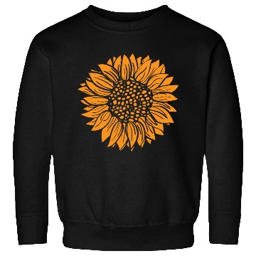Discover Orange Sunflower Sweatshirts