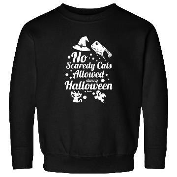 Discover Cat ghost witch halloween party Sweatshirts