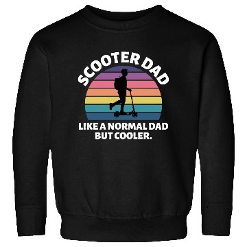 Discover Electric Scooter Dad Driver E-Scooter Fathers day Sweatshirts