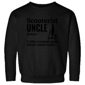Discover Electric Scooter Driver E-Scooter Scooterist Uncle Sweatshirts