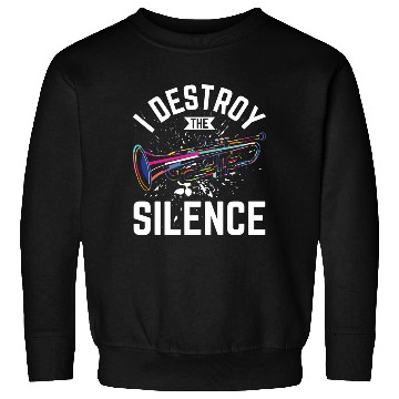 Discover Trumpeter Outfit For Trumpet Player Music Band Sweatshirts