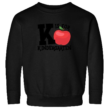 Discover K Is For Kindergarten Teacher Back To School Sweatshirts