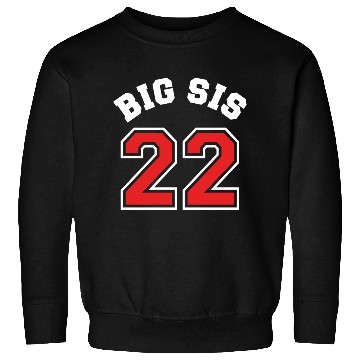 Discover Big Sis 2022 - Big Sister Baby Family Birth Girl Sweatshirts
