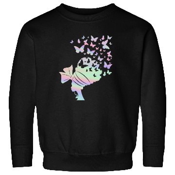 Discover Queen Women Butterfly Lover Pastel Sweatshirts
