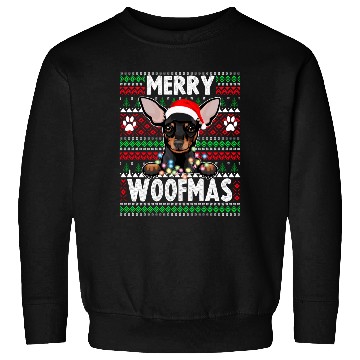 Discover Chihuahua Christmas Lights Dog Lovers Xmas Pajama Sweatshirts