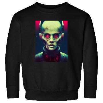Discover Zombie Cyberpunk Sweatshirts