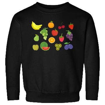 Discover Fruit-based Pattern Design Sweatshirts