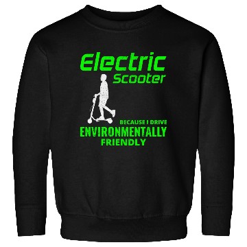 Discover Electric Scooter Driver Motorized E-Scooter Sweatshirts