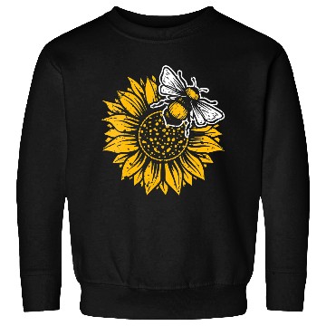 Discover Womens Bumblebee Sunflower Springtime Save The Bee Sweatshirts
