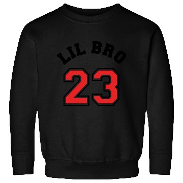 Discover Lil Bro 2023 Little Brother Baby Family Birth Boy Sweatshirts