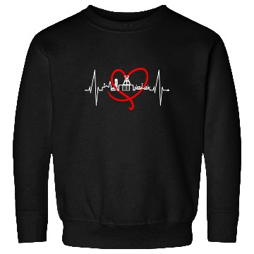 Discover Bochum Skyline Heartbeat Ruhrpott Germany Lover Sweatshirts