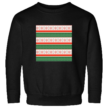 Discover Christmas Snowflake Pattern Sweatshirts