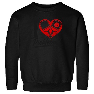 Discover Pickleball Heart I Love Pickleball Sweatshirts