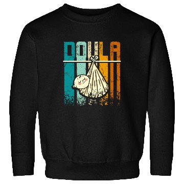 Discover Retro Vintage Doula Sweatshirts