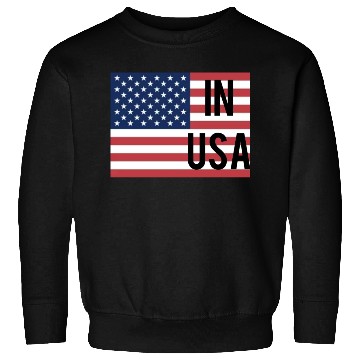 Discover In USA flag Sweatshirts