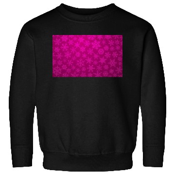 Discover Pink Snowflakes Christmas Pattern Sweatshirts