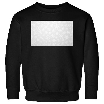 Discover White Snowflakes Christmas Pattern Sweatshirts