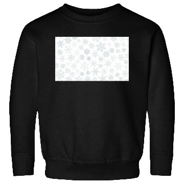 Discover Christmas Snowflakes Pattern Grey White Sweatshirts