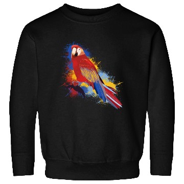 Discover Abstract Parrot Sweatshirts