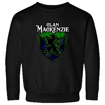 Discover Clan MacKenzie Scottish Tartan Rampant Lion Celtic Sweatshirts