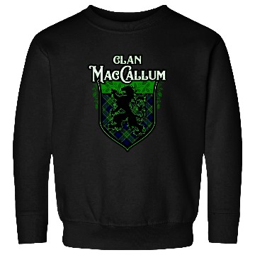 Discover Clan MacCallum Scottish Tartan Rampant Lion Celtic Sweatshirts