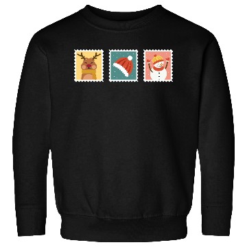 Discover Christmas Stamp Postal Worker Gift Sweatshirts