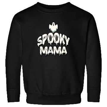 Discover Spooky Mama Halloween Ghost Mom Sweatshirts