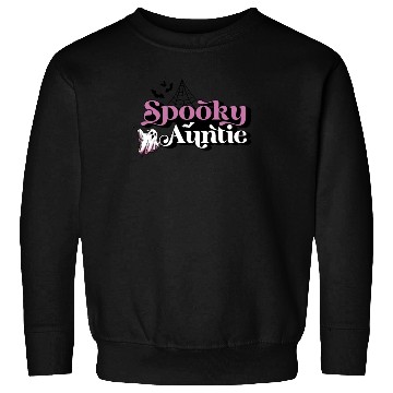 Discover Cute Spooky Auntie Halloween Aunt Sweatshirts