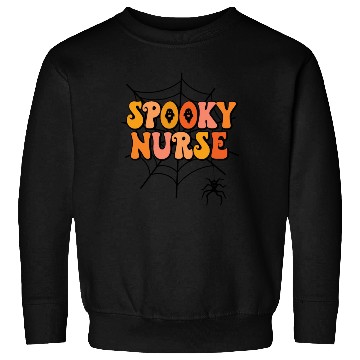 Discover Retro Spooky Nurse Cute Halloween Sweatshirts