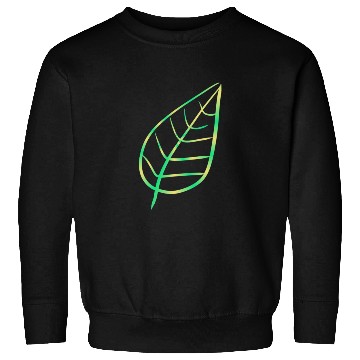 Discover leaf icon nature green Sweatshirts