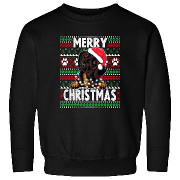 Discover Cute Dog Pajama - Dachshund Dog Lover Christmas Sweatshirts