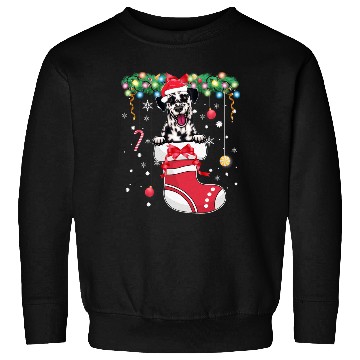 Discover Dalmatian Dog Lover Christmas - Dog Christmas Stoc Sweatshirts