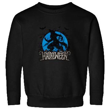 Discover Werewolf howling at the moon Sweatshirts