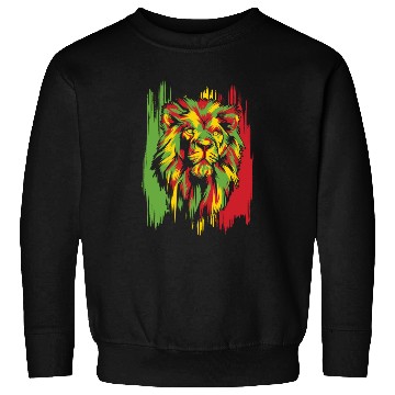 Discover Jamaican Lion Rasta African Reggae Sweatshirts