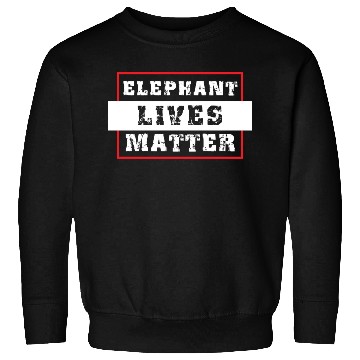 Discover Elephant Lives Matter graphic Save the Elephants p Sweatshirts