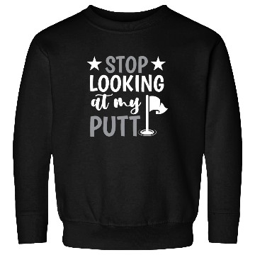 Discover Funny Goofy Mini Golf Quotes Putt Putt Legend Sweatshirts