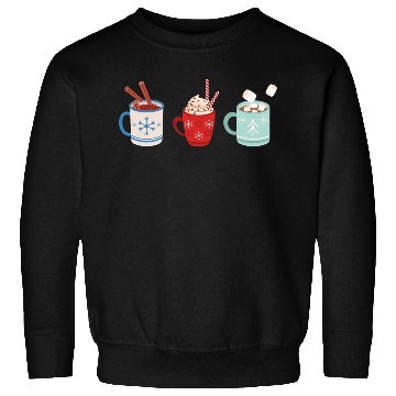 Discover Coffee Christmas Latte Sweatshirts