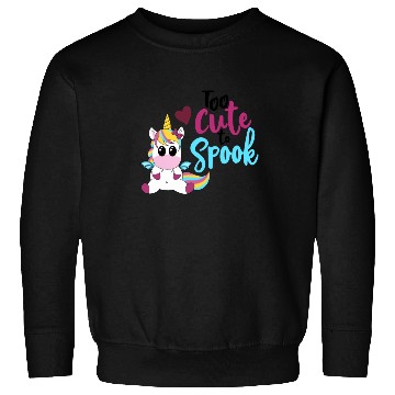 Discover Bat Unicorn - Too cute to spook Sweatshirts